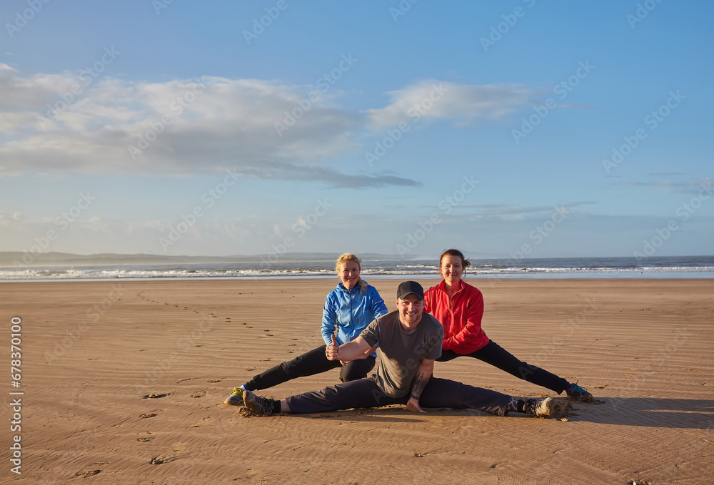Morning Oceanfront Fitness in Essaouira, Morocco Morning Oceanfront Fitness in Essaouira, Morocco