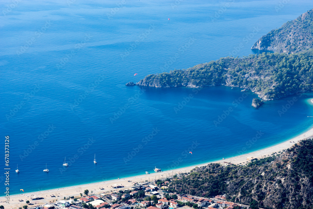 Blue Lagoon in Oludeniz Fethiye, Turkey
