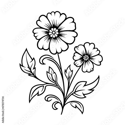 line drawing  line art png  line art prints  spring clipart  line art rose  rose clipart  floral svg  flower png  wildflower svg  flower clipart  bouquet svg  tattoo svg  line art  svg files  svg file