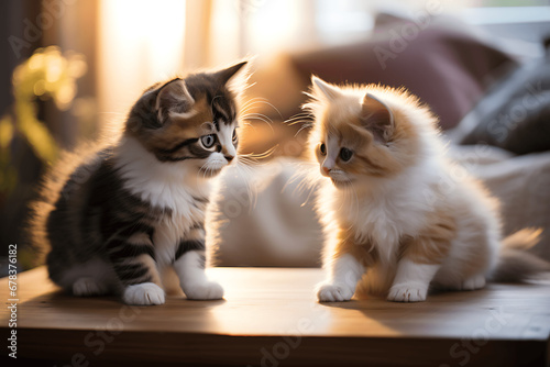 Grupos de gatitos  © VicPhoto