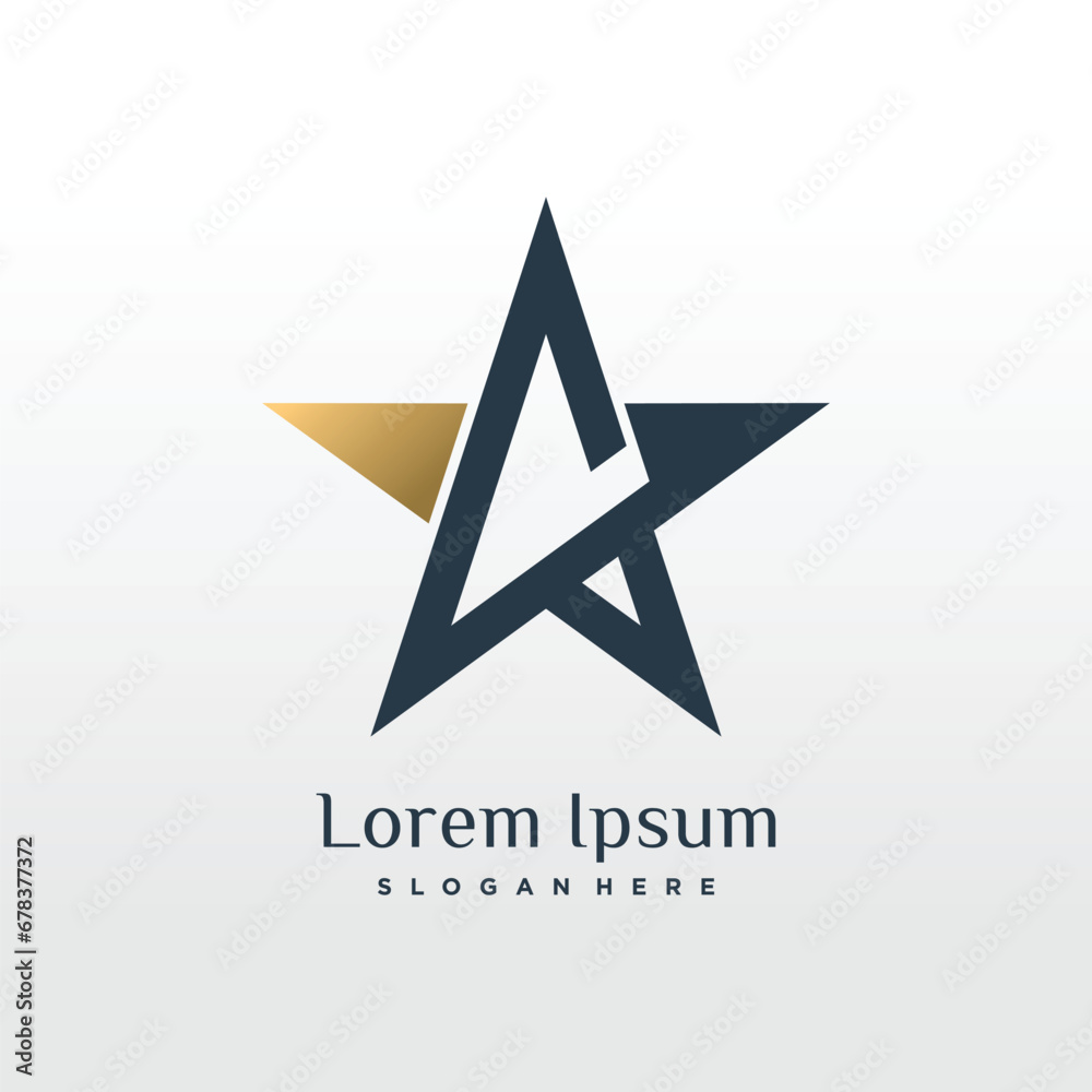 Star logo element vector icon design with creative modern idea Star logo element vector icon design with creative modern idea