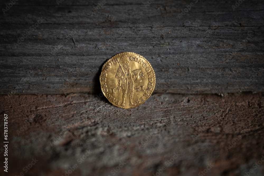 Coin Netherlands 1 ducat 1741