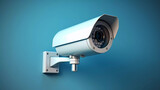 CCTV camera for safety system area control. Security Camera.