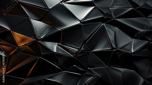 black_dark_polygon_glass_render_texture_ uhd wallpaper