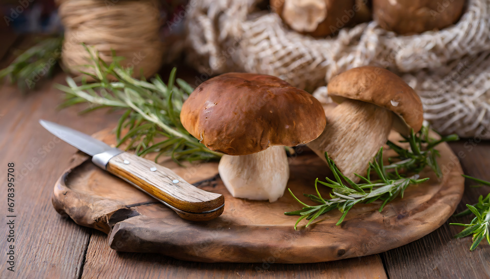 bio, pilze, Steinpilze, organisch, hölzern, neu, konzept bio, pilze, Steinpilze, organisch, hölzern, neu, konzept