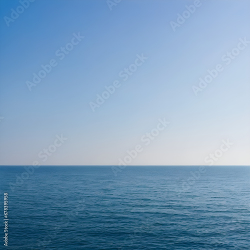 horizontal sea line