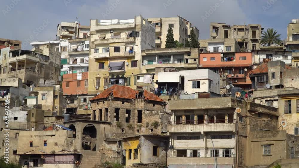 Residential neighborhood in Tripoli, the second most populated city in Lebanon. Residential neighborhood in Tripoli, the second most populated city in Lebanon.