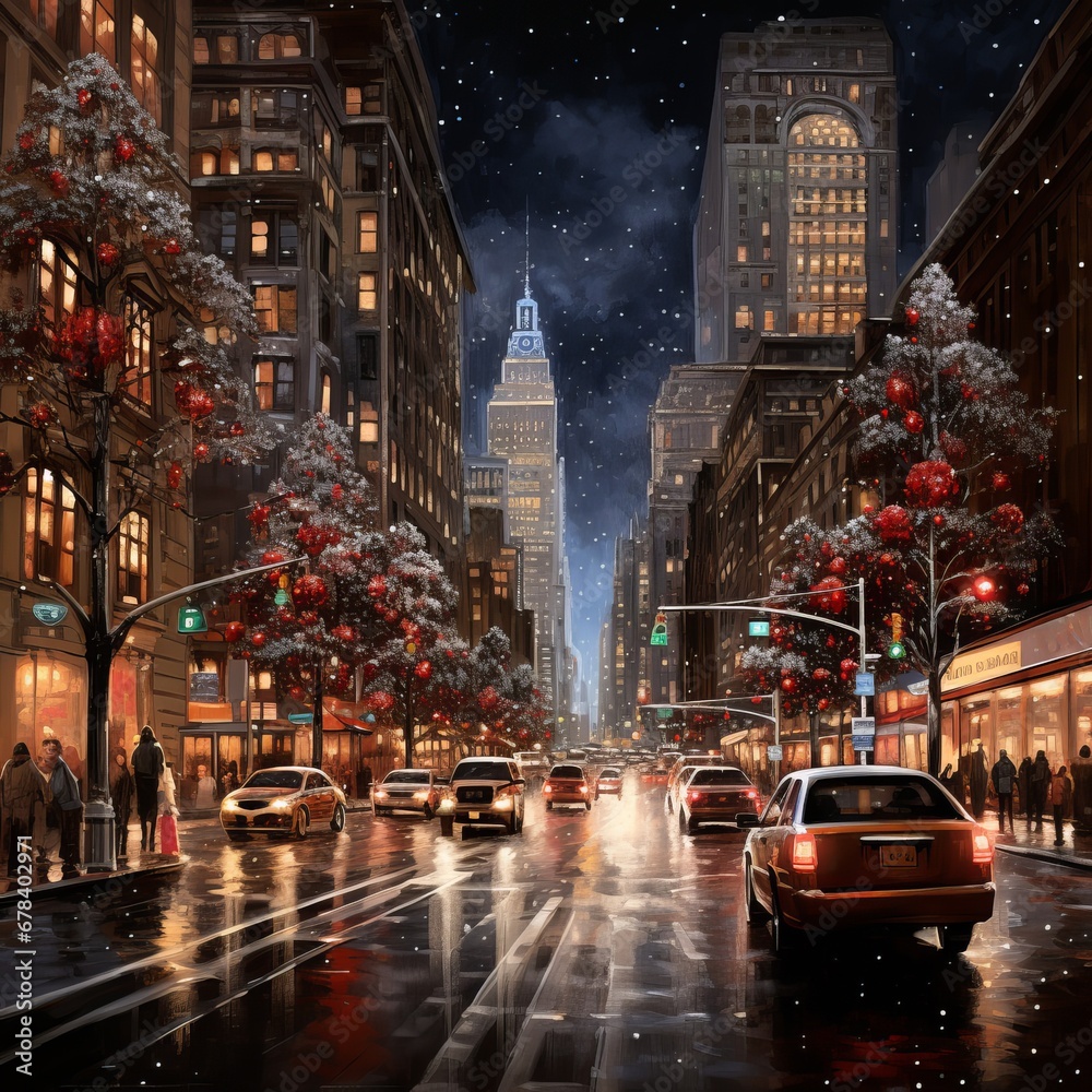 City in The Christmas, Christmas Lights