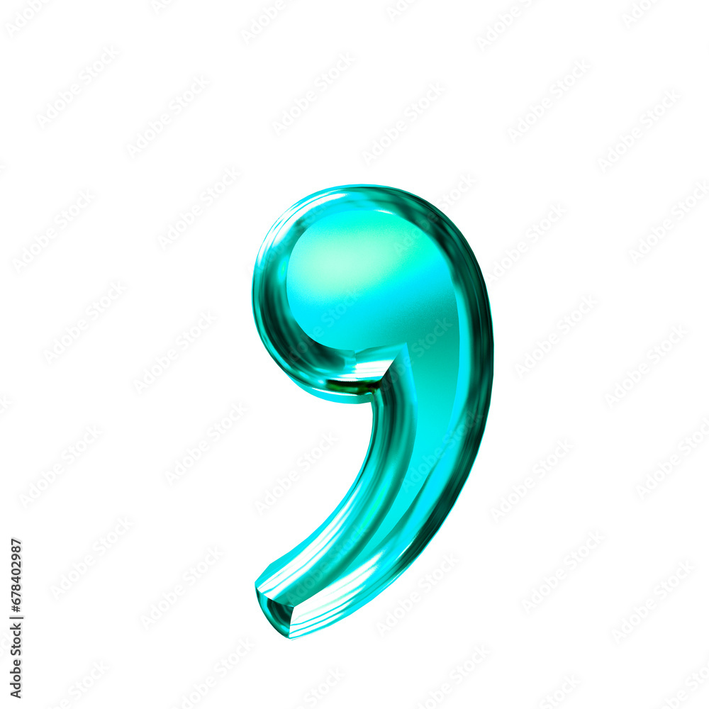 Turquoise symbol with bevel Turquoise symbol with bevel