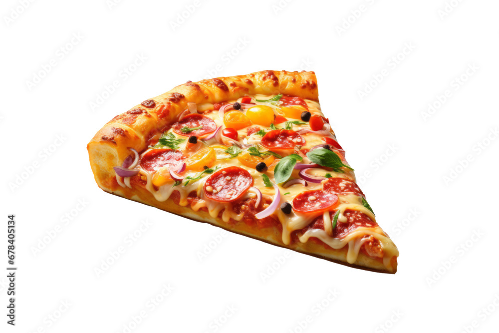 3D Slice of Pizza