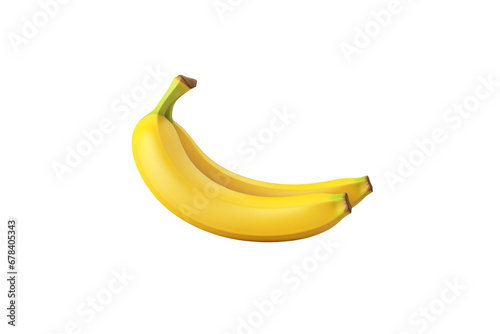 Banana in 3D Perspective
