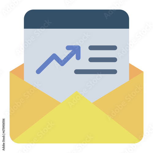 Email colorful flat icon