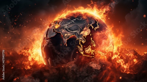 earth in fire © Nabeel