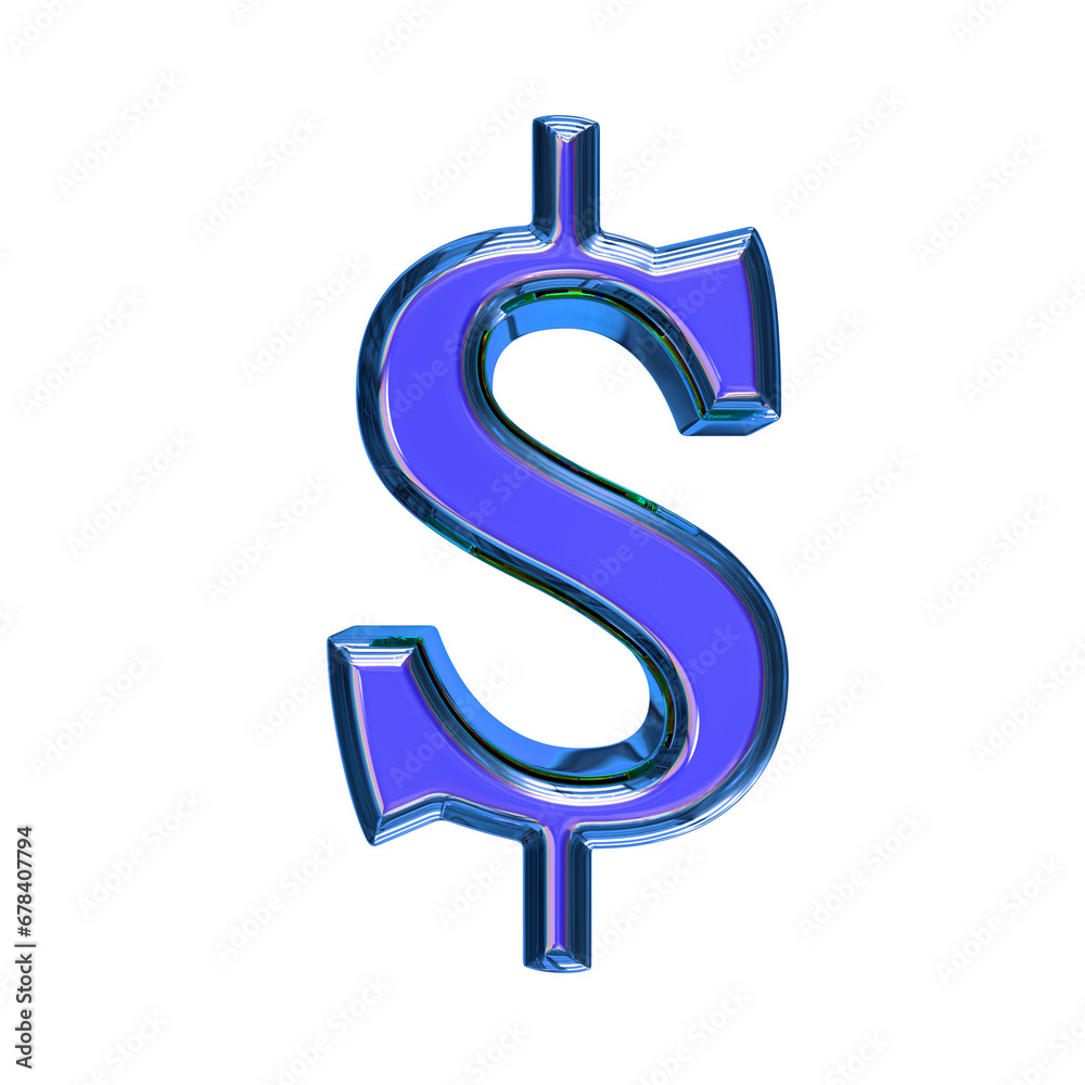 Blue symbol in a blue frame Blue symbol in a blue frame