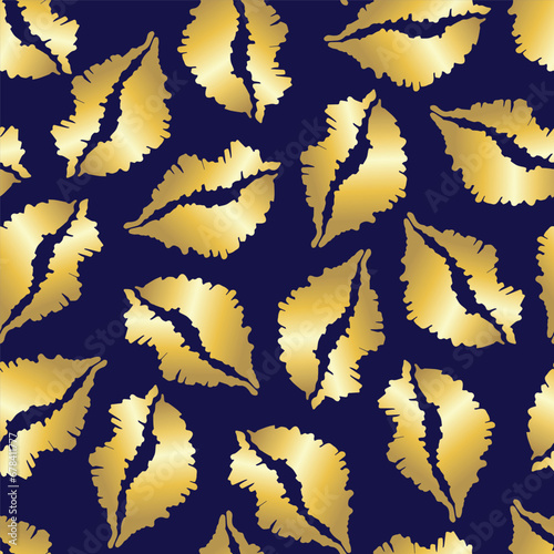 Kiss,golden kissing lips icon, mouth illustration, highlights icon