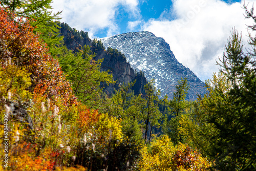 autumn in the mountains