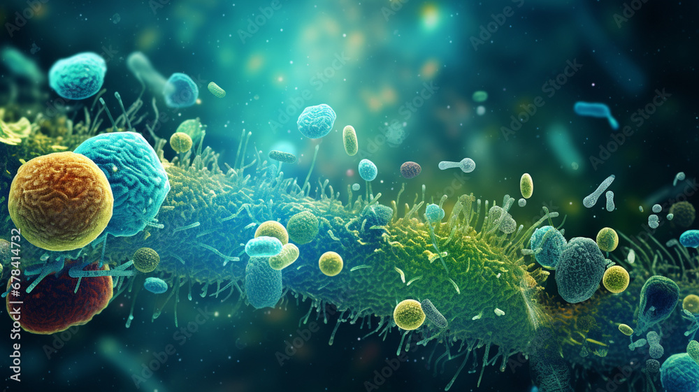 virus cells virus cells