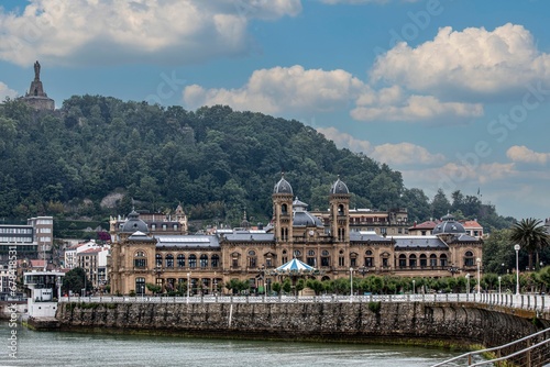 Fotografie Beautiful view of the City Council of San Sebastian