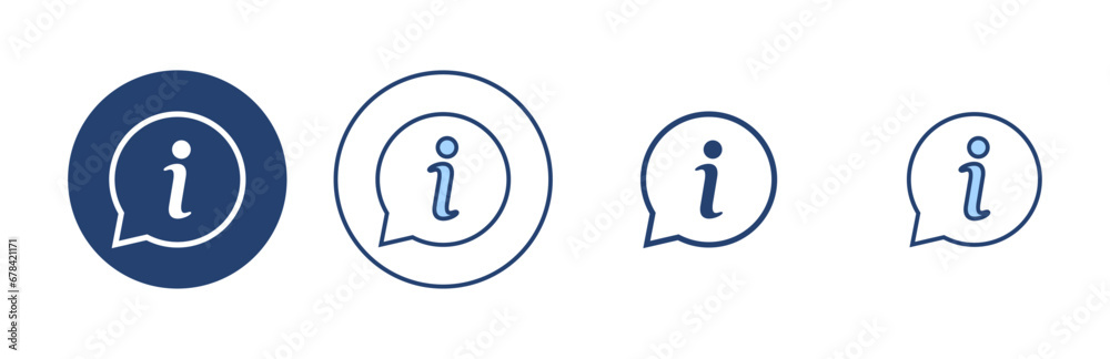 Information sign icon vector. about us sign and symbol. question mark icon Information sign icon vector. about us sign and symbol. question mark icon