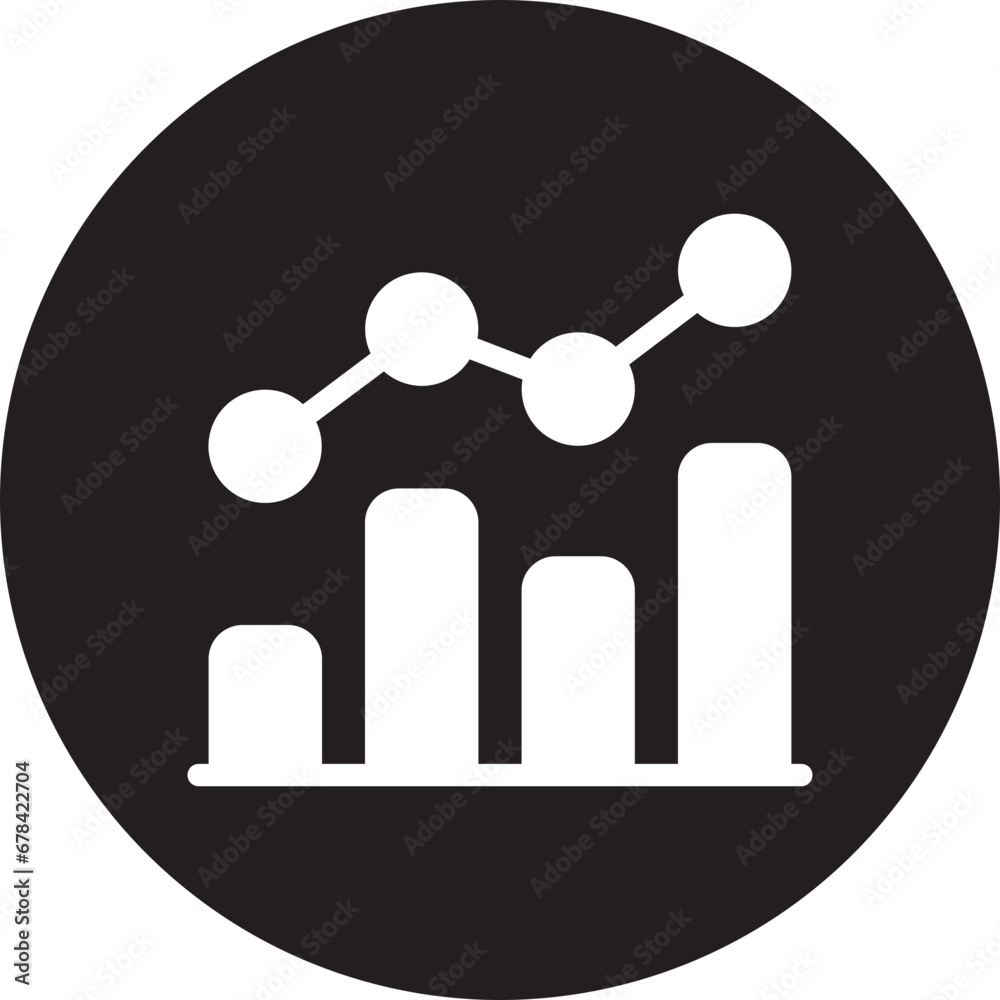 chart glyph icon chart glyph icon