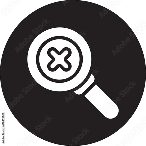 failed glyph icon