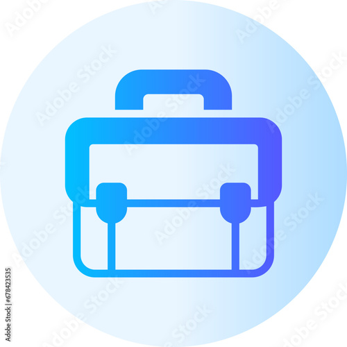 briefcase gradient icon