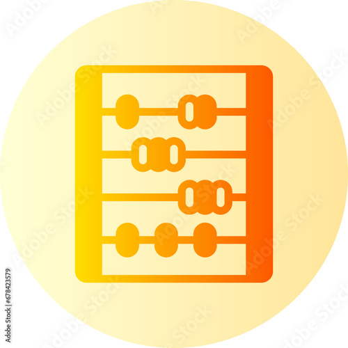 abacus gradient icon