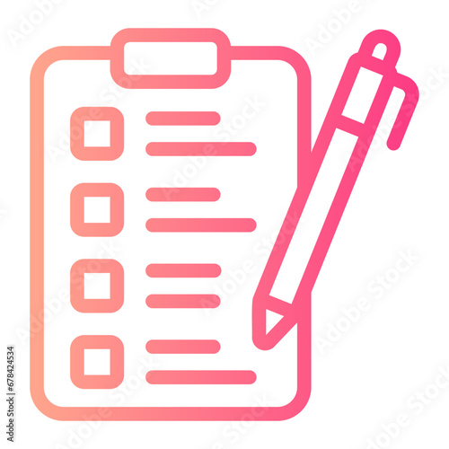 requirement gradient icon