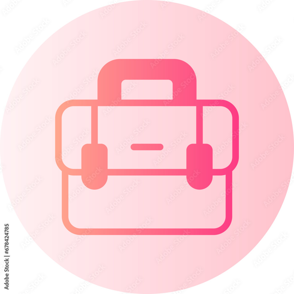 briefcase gradient icon briefcase gradient icon