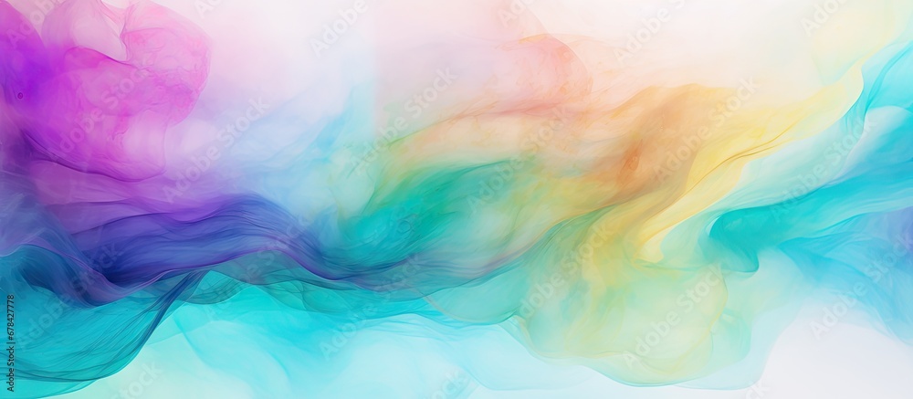 Colorful abstract photo backdrop with a unique beauty