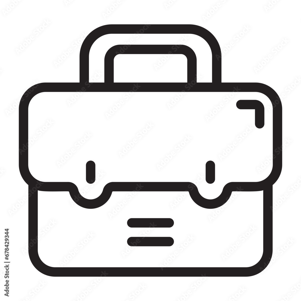 portfolio line icon