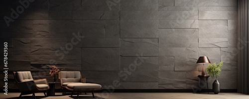 A realistic and well-lit image showcasing the elegance of a high-end wall texture, emphasizing its clean and sophisticated design.