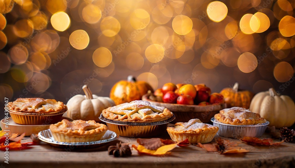 a Thanksgiving and fall background