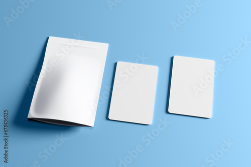 High-Resolution Trading Card Pack Mockup on Infinite Background, trading cards, card pack, game cards, collectible