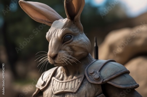 Stalwart Rabbit Protecting the Realm Generative AI