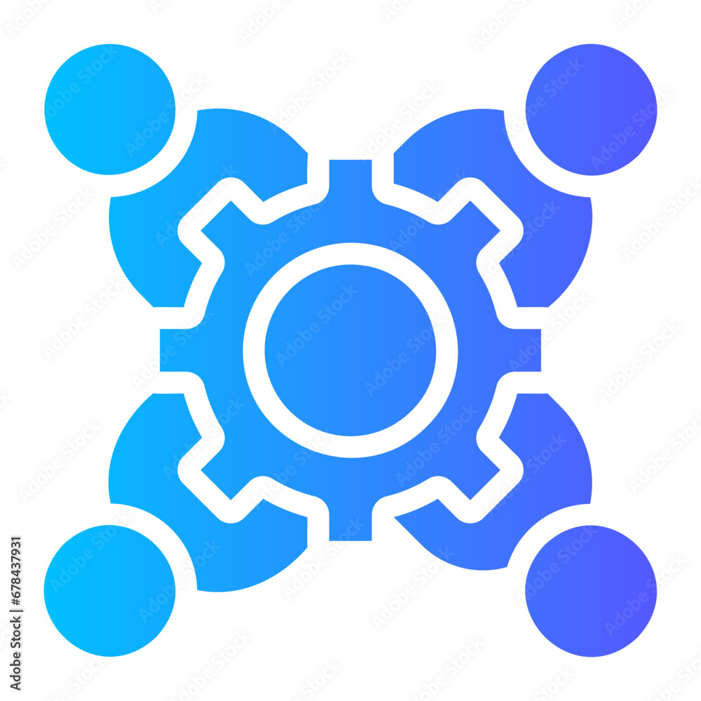 team work gradient icon team work gradient icon