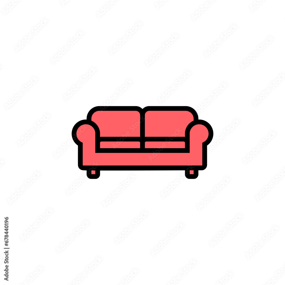 Sofa icon set illustration. sofa sign and symbol. furniture icon Sofa icon set illustration. sofa sign and symbol. furniture icon
