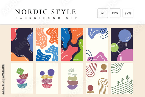 Nordic Background Set