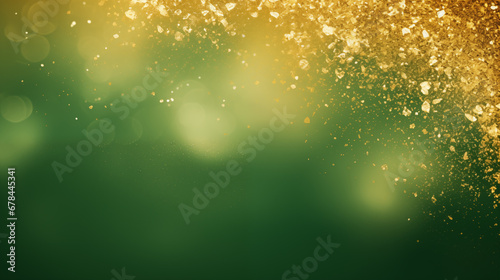 Christmas green background