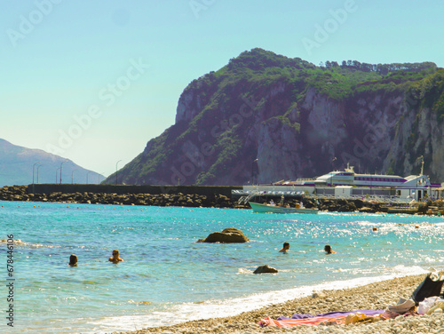 Fototapeta Naklejka Na Ścianę i Meble -  tipical beach in Italy