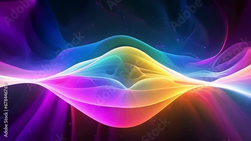 A rainbow of magical energy streams forth from the caster s fingers weaving a tapestry of psychedelic shapes that seem to linger in the air.