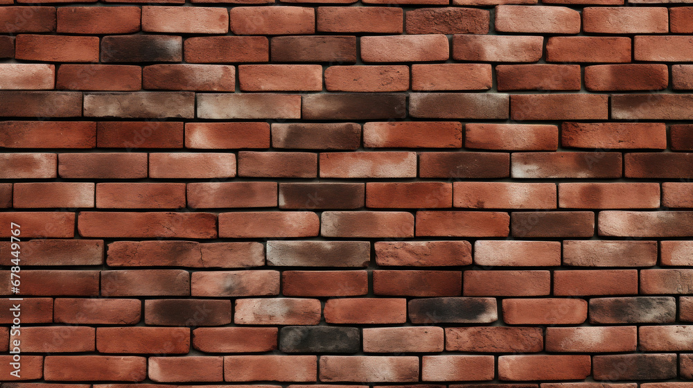 Obraz premium Red bricks wall background