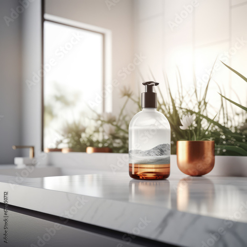 Wallpaper Mural gold set of metallic bottle of perfume soap Torontodigital.ca