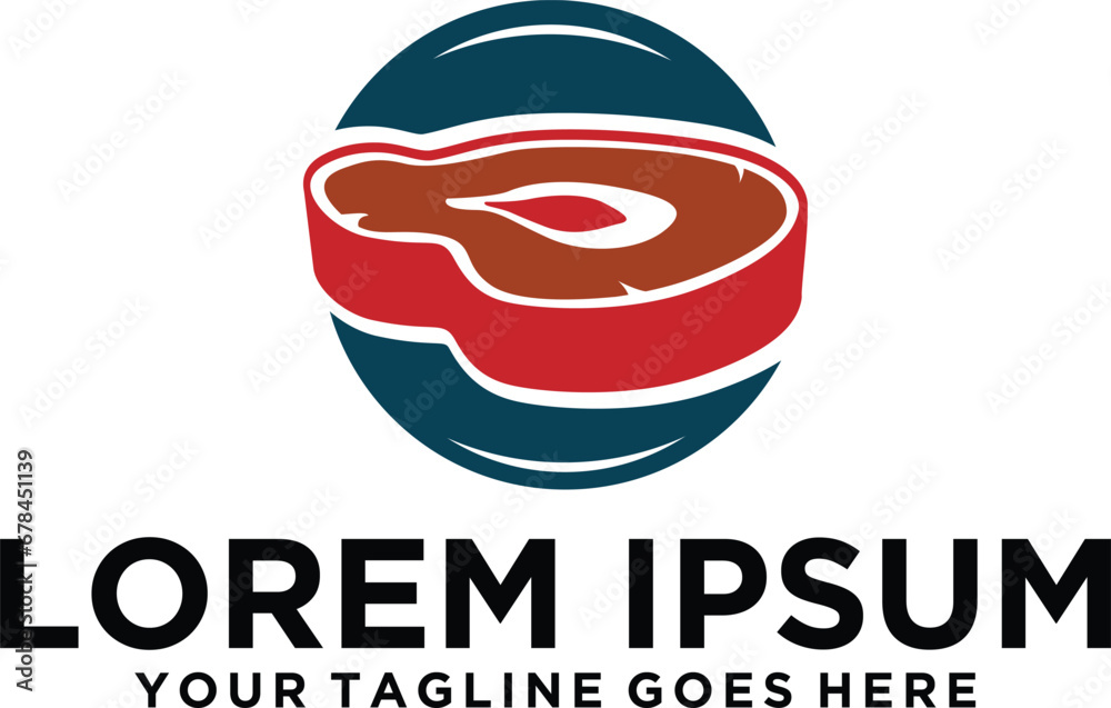 Meat Lovers Market logo design Meat Lovers Market logo design