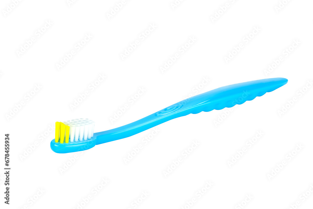 Blue toothbrush isolated on a white background with clipping path. Blue toothbrush isolated on a white background with clipping path.