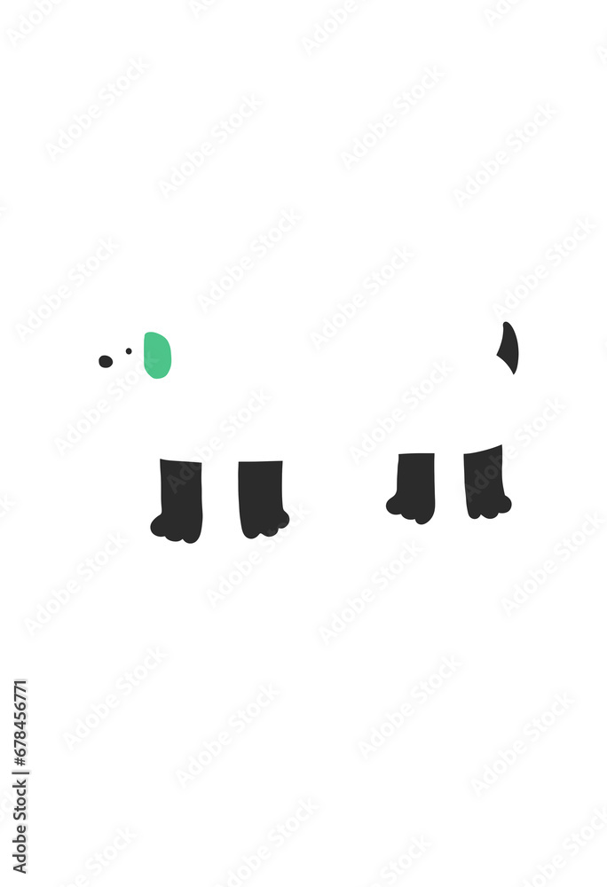 Funny cute dog cartoon for pet shop , dog art Funny cute dog cartoon for pet shop , dog art