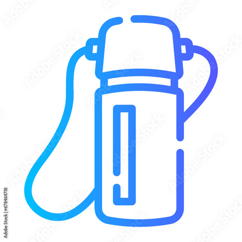 thermo Line Gradient Icon