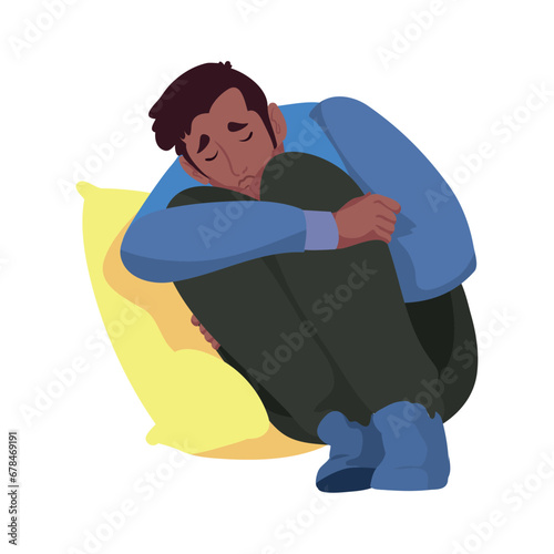 depression man mental condition