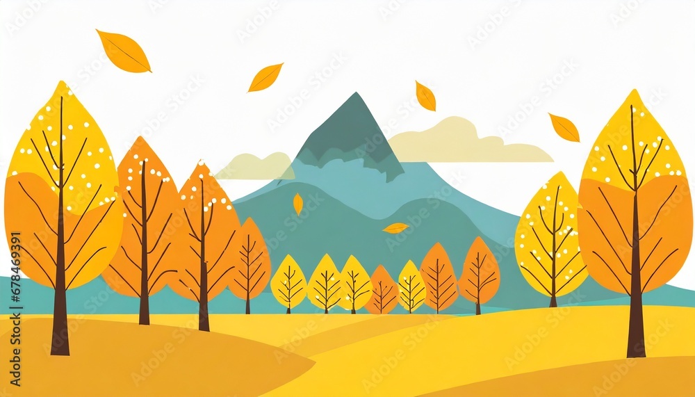 a fall autumn background 