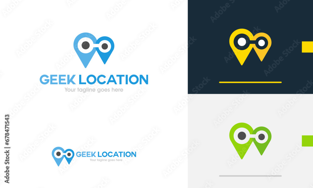 Logo design icon symbol sign location pin genius geek travel journey eye pin address business vision Logo design icon symbol sign location pin genius geek travel journey eye pin address business vision
